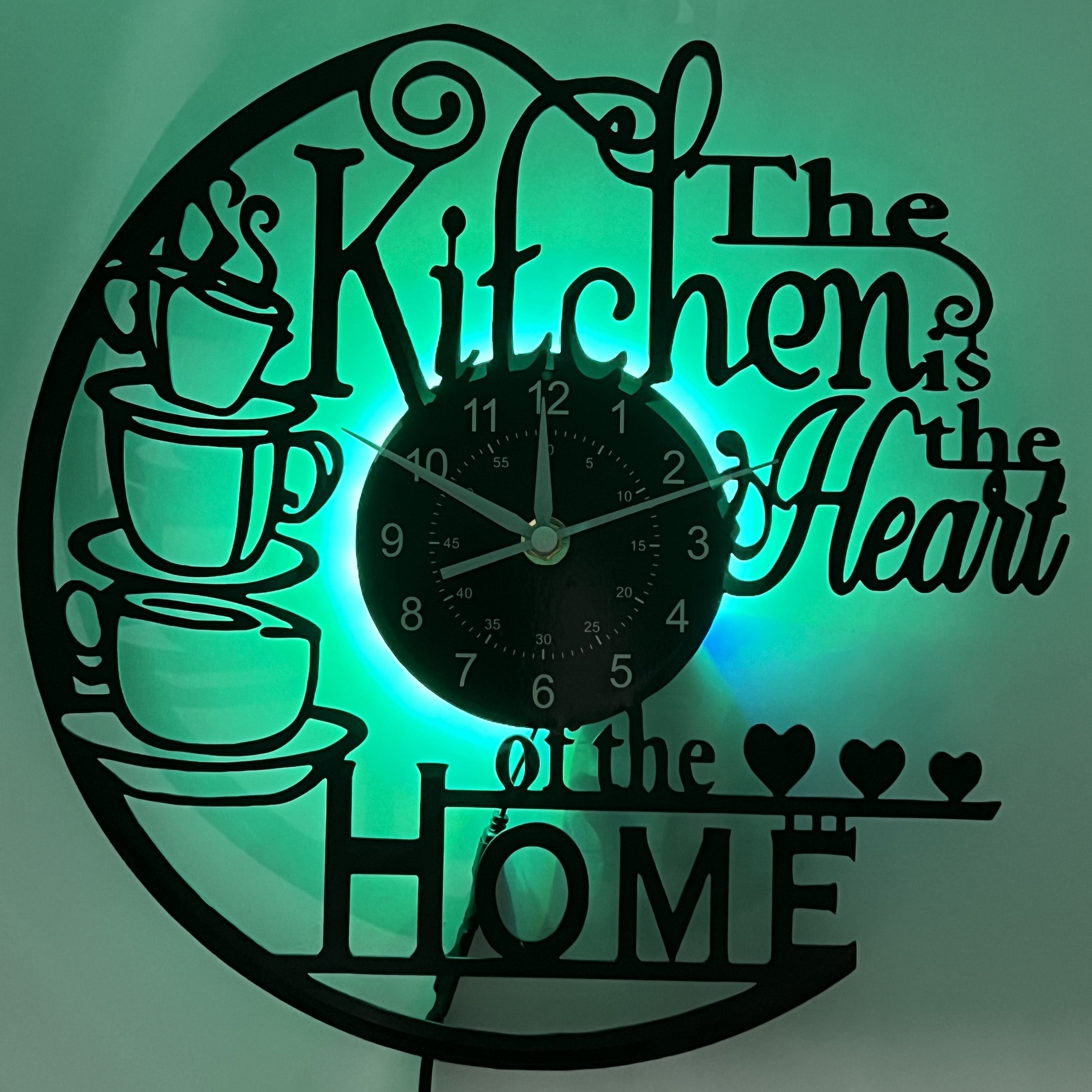 Charming Kitchen Wall Clock – For a Cosy Atmosphere