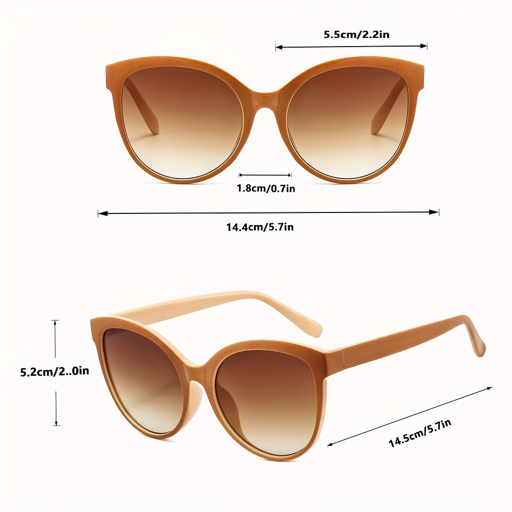 Luxe Cat-Eye Sunglasses for Women – Oversized and Stylish for Sunny Days