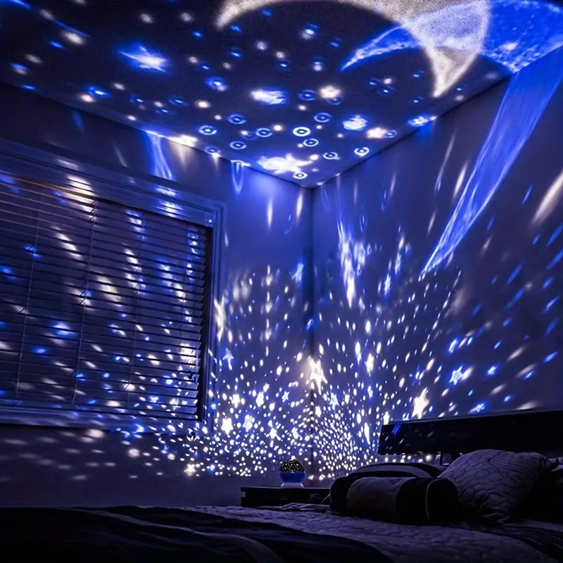 Enchanting Starry Sky Night Light – Create Magic in the Children's Room