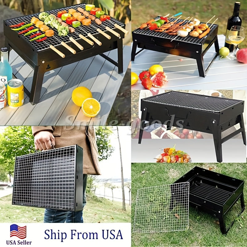 Foldable Charcoal Grill – Compact and Outdoor Ready