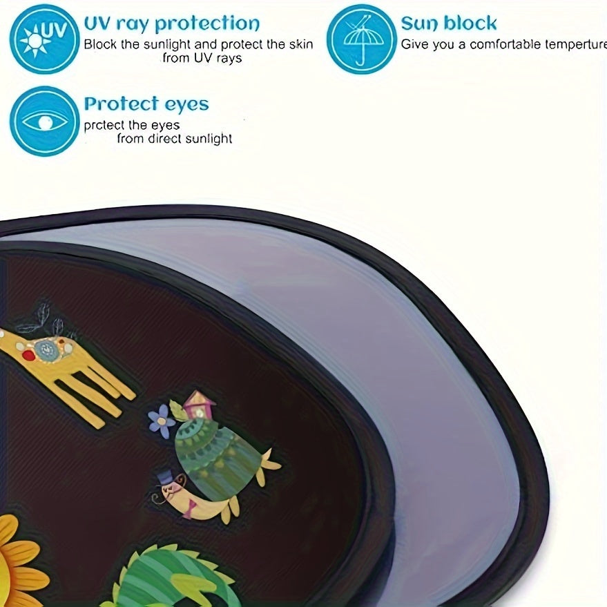 Sunny Animal Adventures Sun Shades – Protective and Fun for the Car