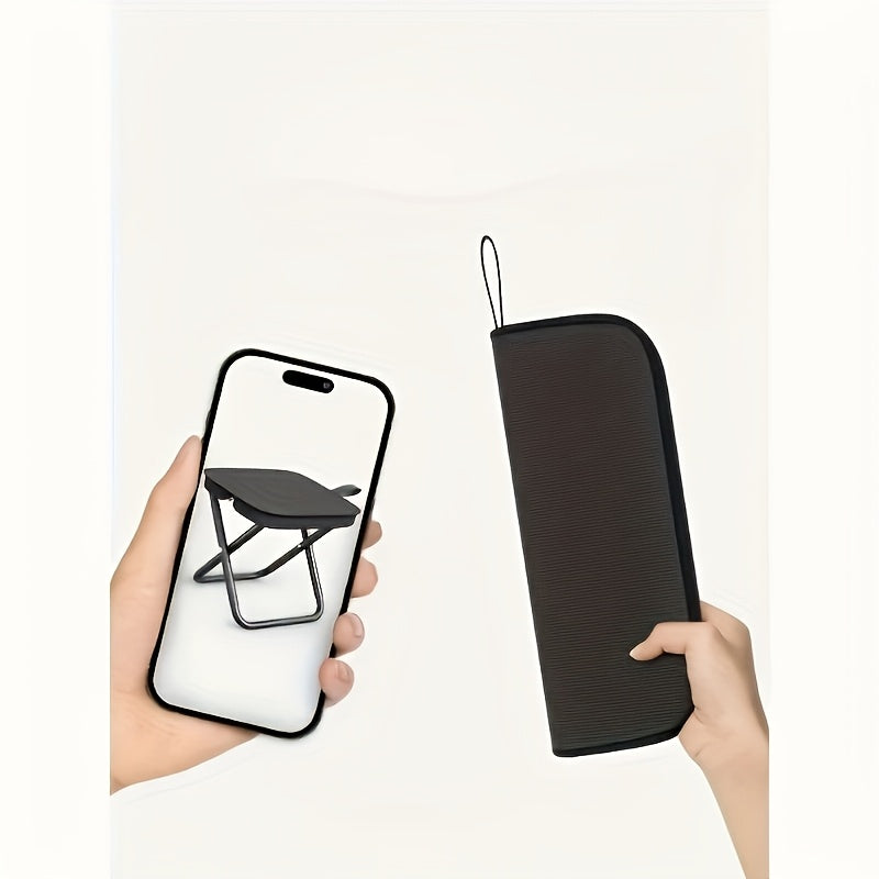 Foldable Chair with Handle - Easy to Take Along for Outdoor Adventures