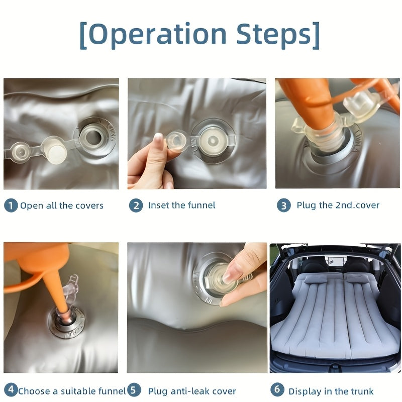 RoadRest Inflatable Car Bed – The Perfect Travel Companion for Comfortable Sleeping