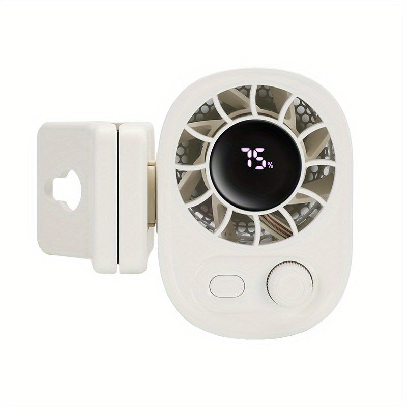 BreezeClip Mini Fan – Powerful Cooling, Anywhere and Anytime