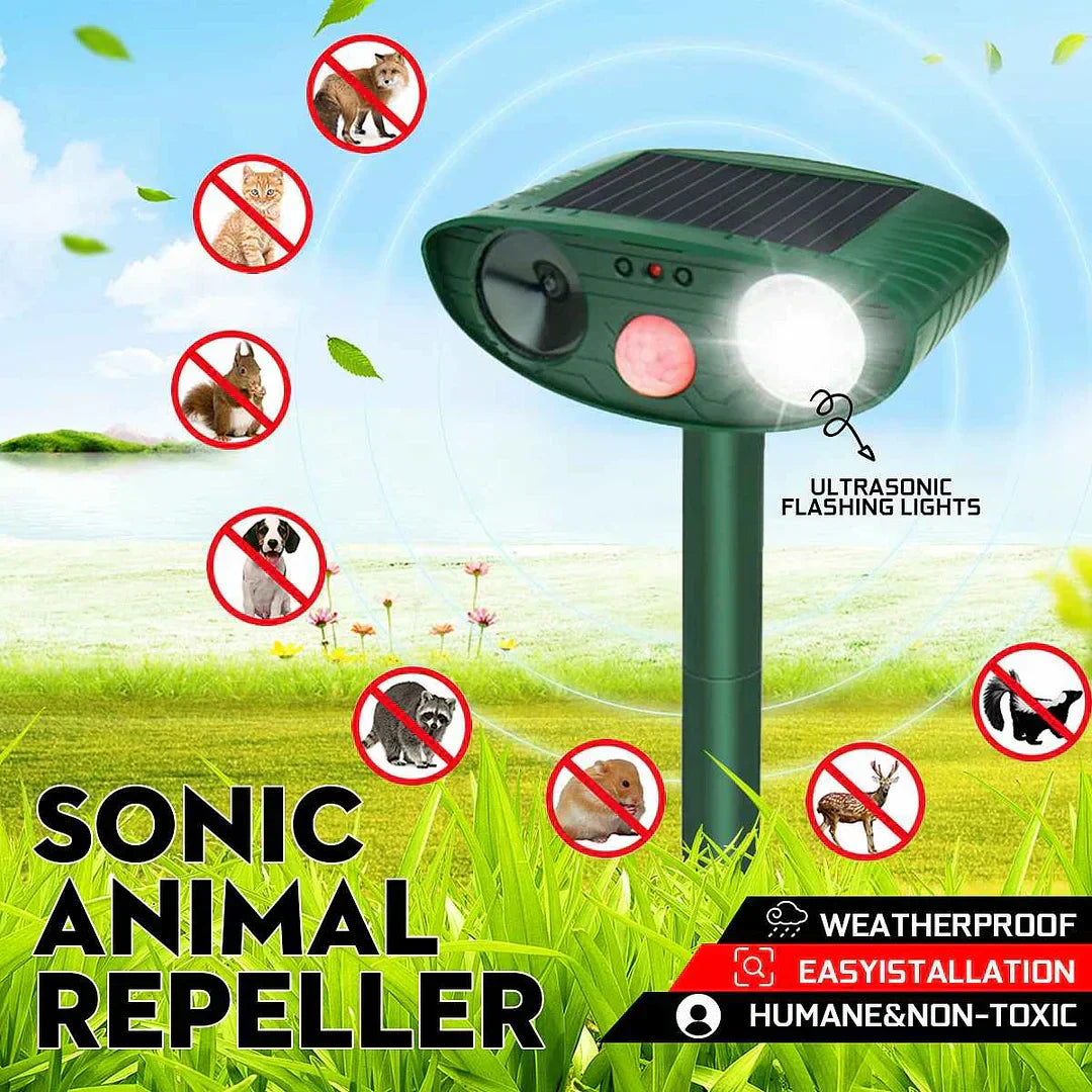 Sandsberg | Ultrasonic Deer Repeller - Get Rid of Deer in 48 Hours
