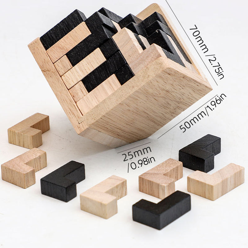 Wooden Intelligence Puzzle Brain Teaser Game