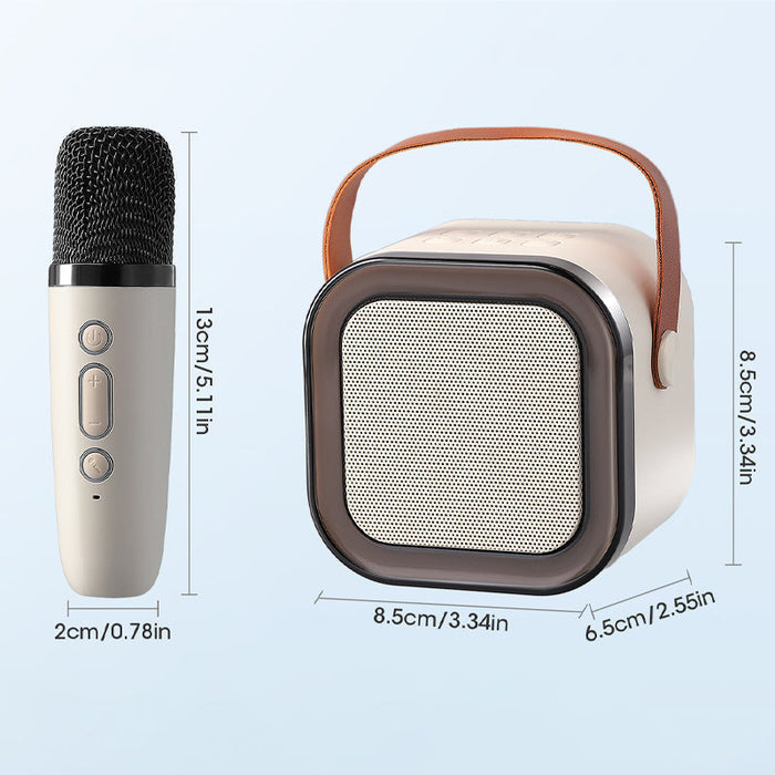 SingJoy Mini Karaoke System – Wireless Microphones for Unforgettable Singing Moments