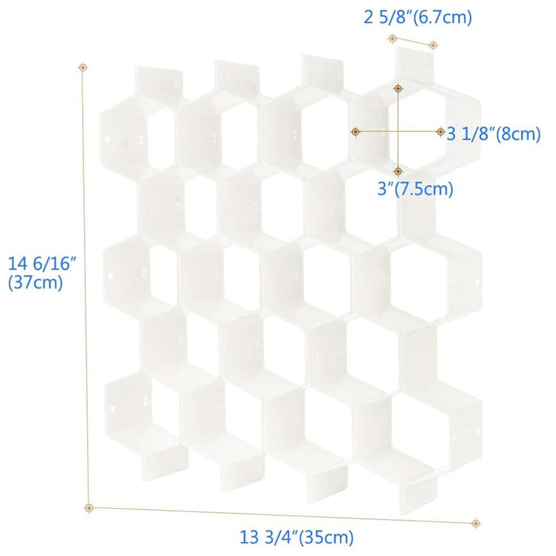 Honeycomb Drawer Divider Organiser