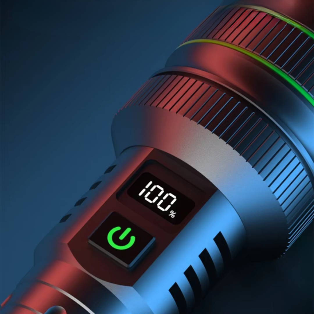 Extremely Bright and Zoomable LED Torch - PowerBeam