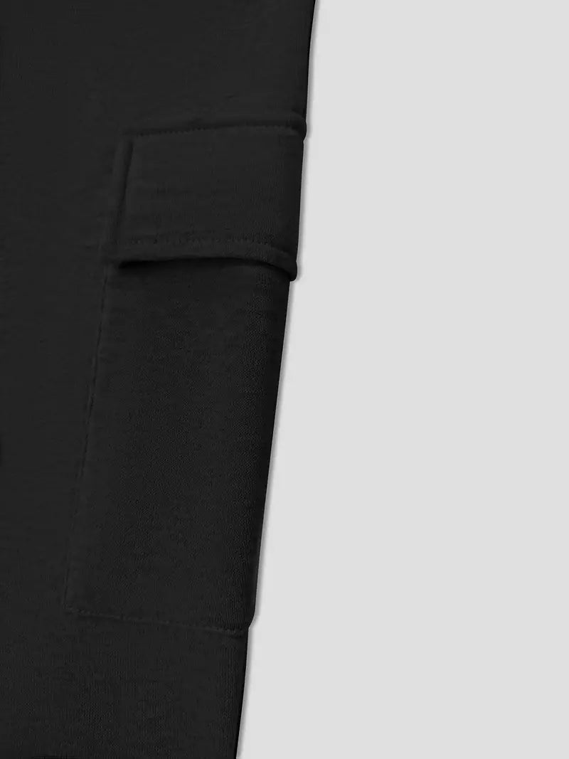 6-Piece Women's Casual Set for Spring/Summer Made from Knitted Fabric with Round Neck, Pocket and Elastic Waist, Polyester Blend