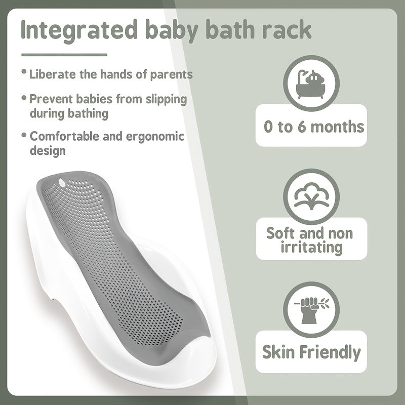 SafeNest Baby Bath Seat - Ergonomic & Ventilated Support