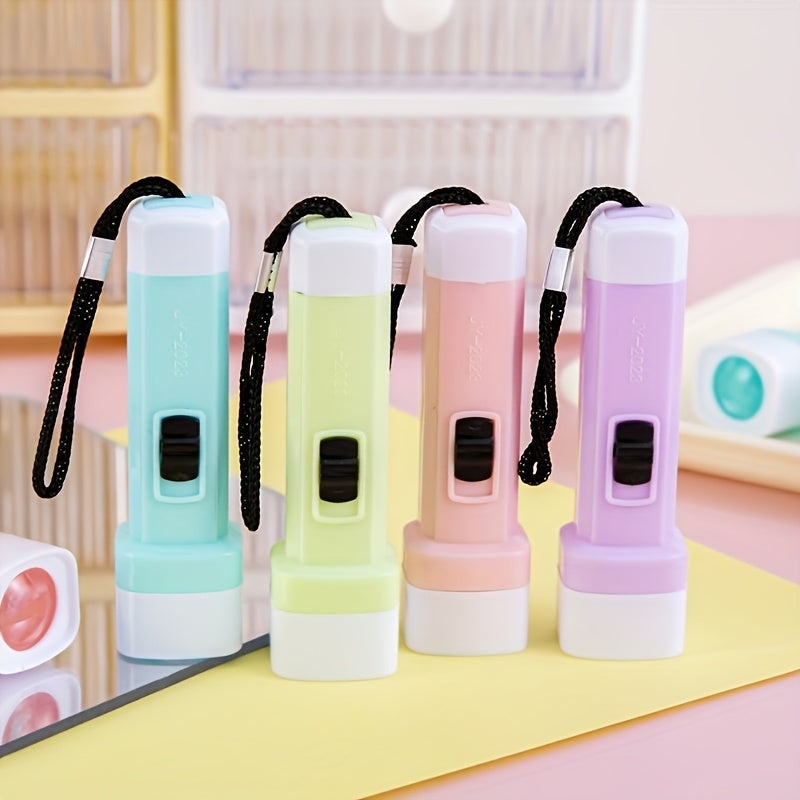 Mini Macaron Torch Set – 12 Bright Colours in Portable Design