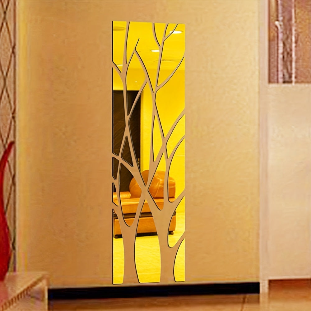 NatureLine 3D Acrylic Wall Decoration – Unique Branch Design for Living Room and Hallway