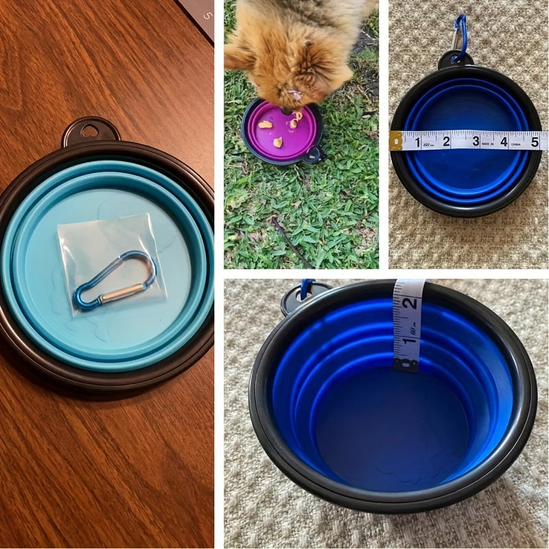 Foldable Pet Bowl – Durable and Compact for Dogs and Cats