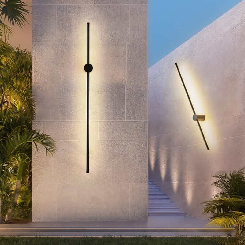 Modern Outdoor Line LED Lamp - Atmospheric