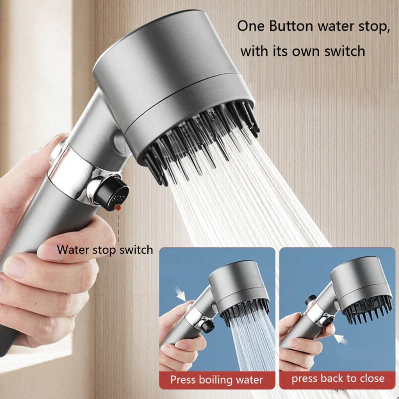 Multifunctional High-Pressure Showerhead