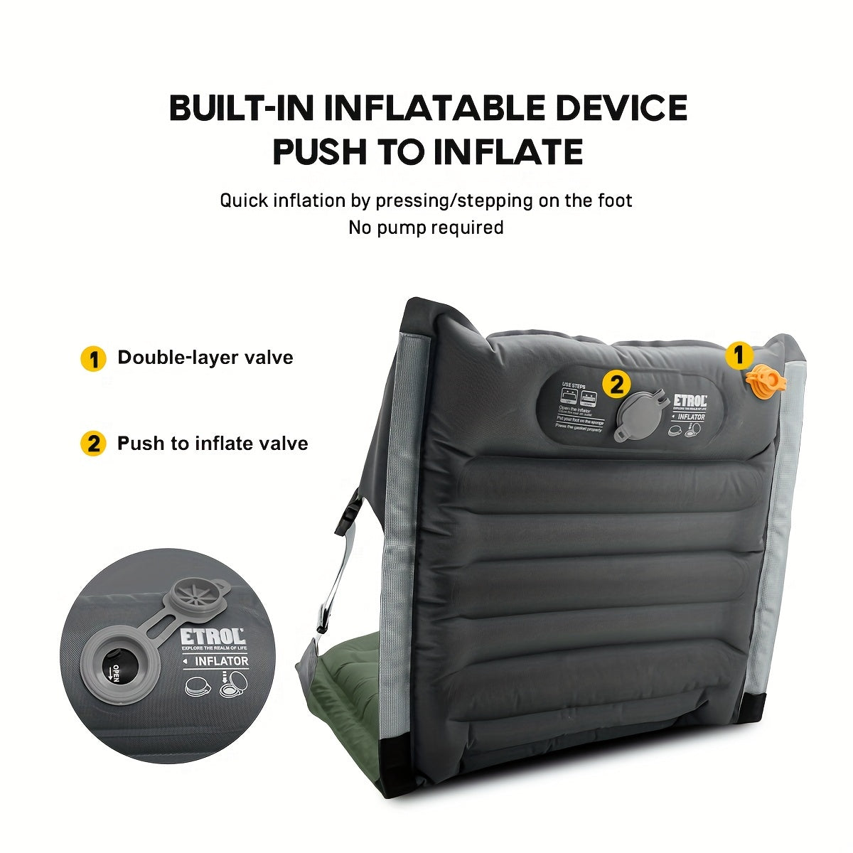 AirComfort Inflatable Chair – Adjustable and Compact