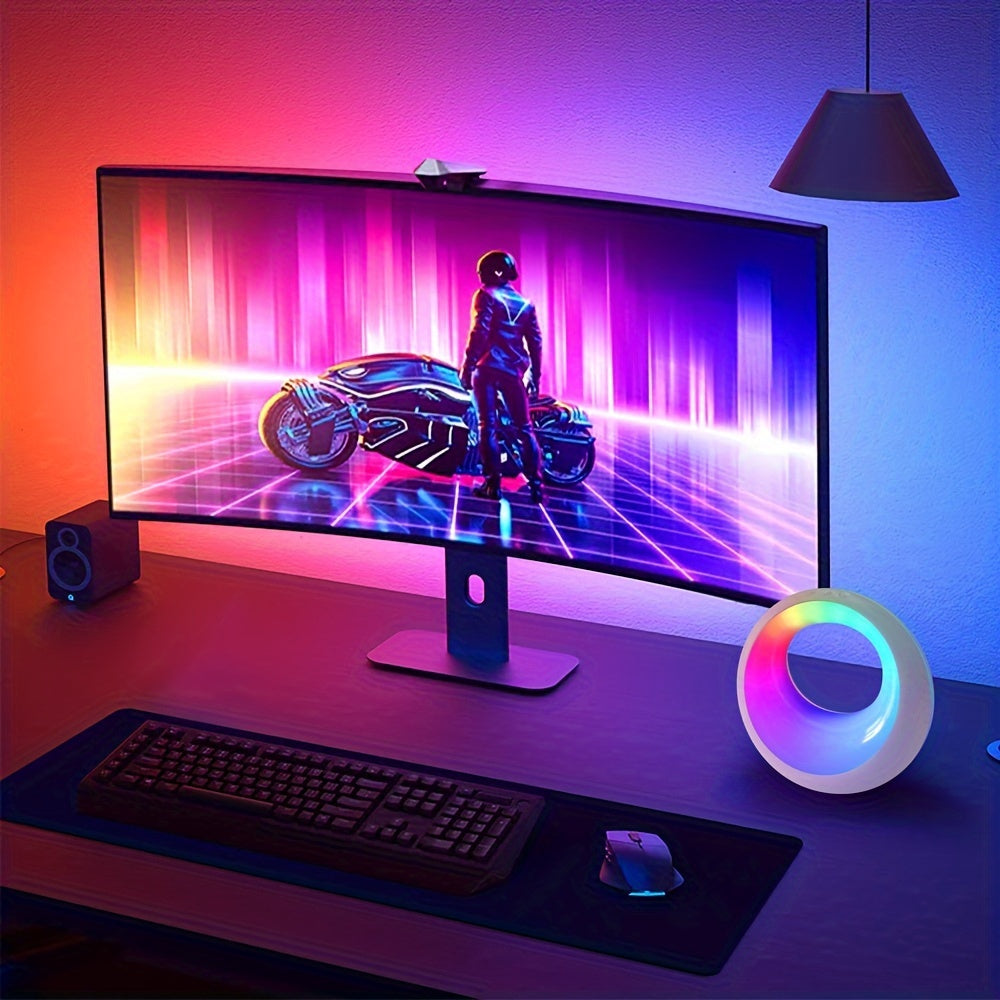 Colourful Ring Lamp - Bring Life and Ambience to Your Space