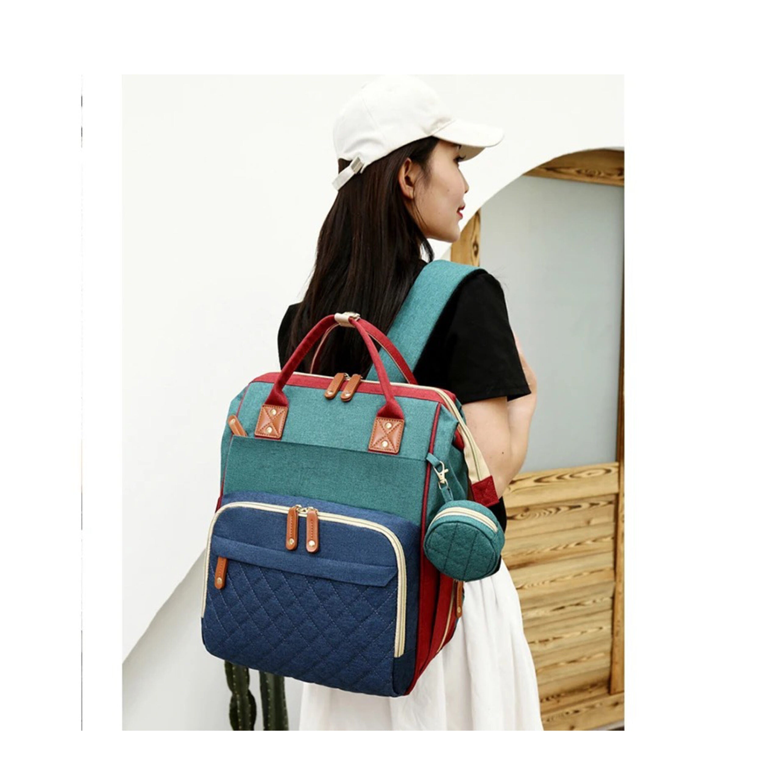 Baby Adventure Backpack with Pull-Out Bed - Perfect for Outings