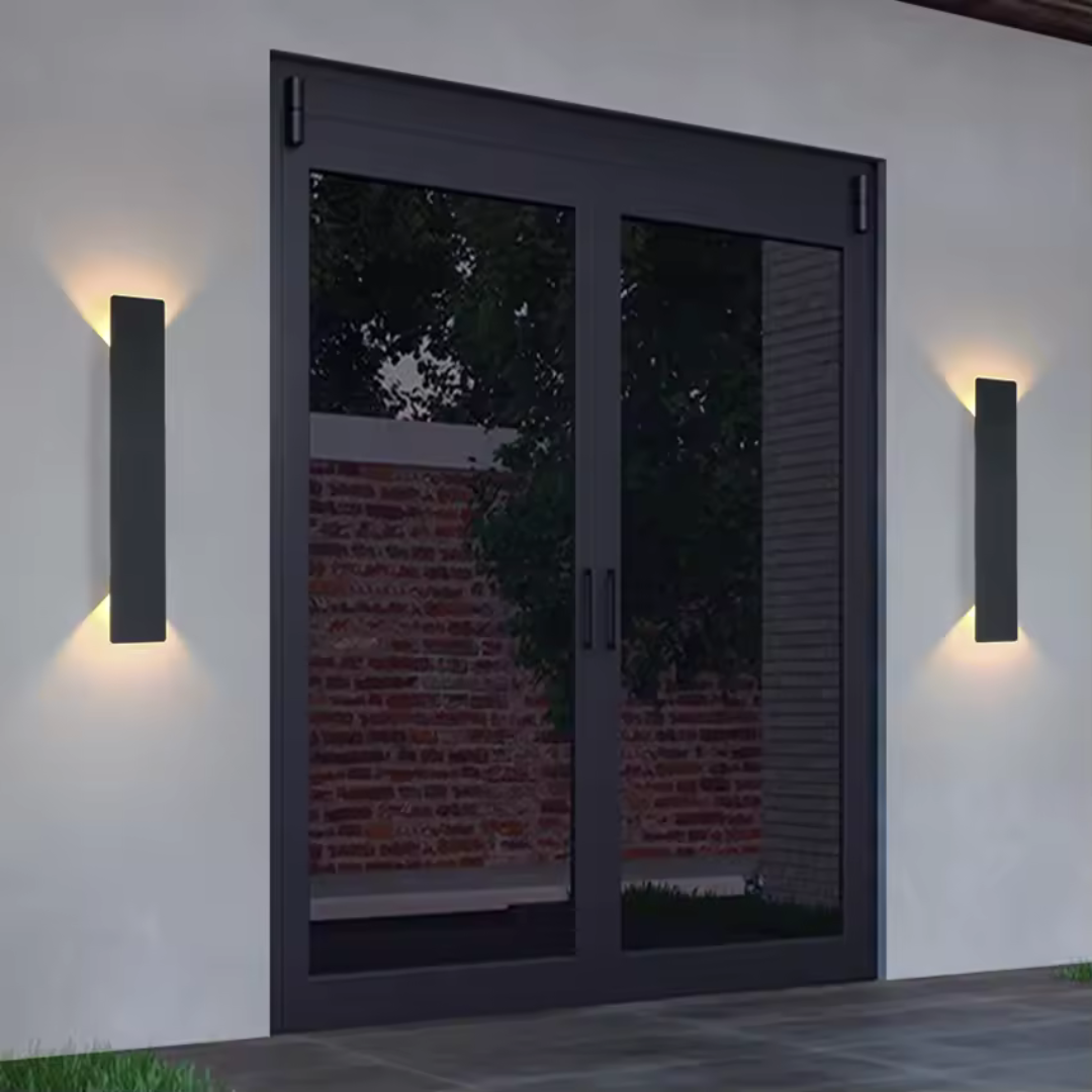 Xyrov | Weather-Resistant LED Aluminium Outdoor Lamp | Modern Design | Energy Efficient | IP65 | Suitable for Garden, Patio, Front Door | Available in White and Black | Durable Against Rain and Wind