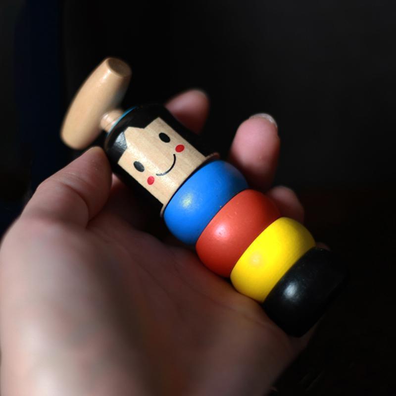 Flexible Wooden Acrobat – Promotes Dexterity & Creative Thinking (Buy 1 Get 1 Free)