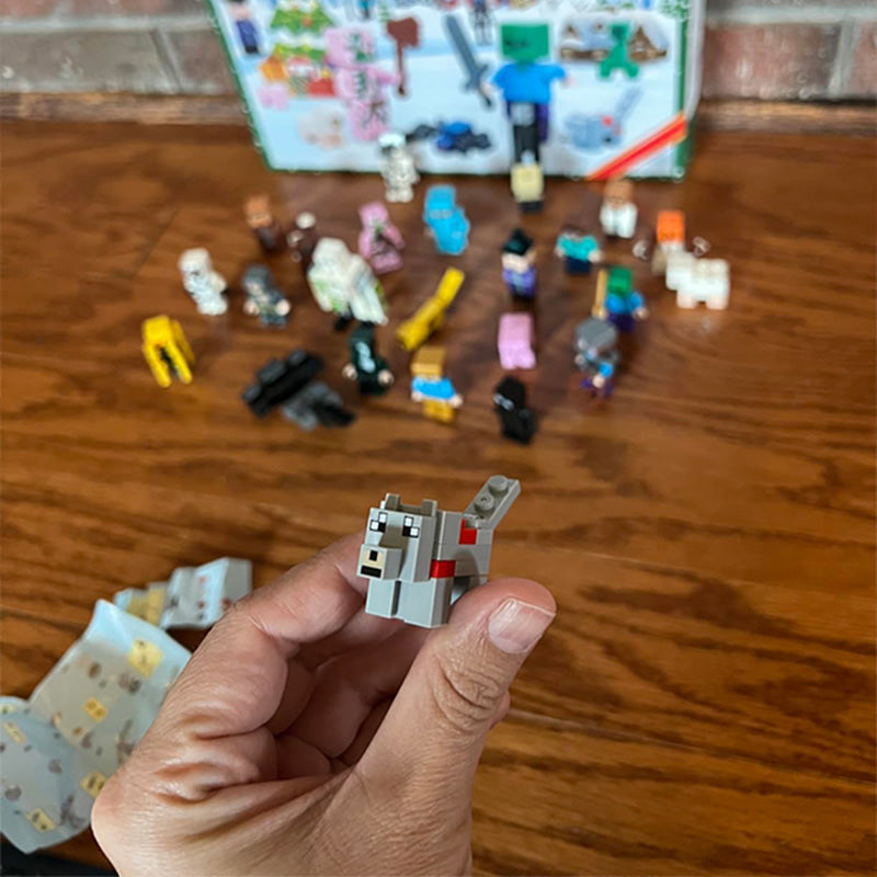 CrystalBuild Elite Advent Calendar | 29 Creative Figures for Kids' Christmas Countdown