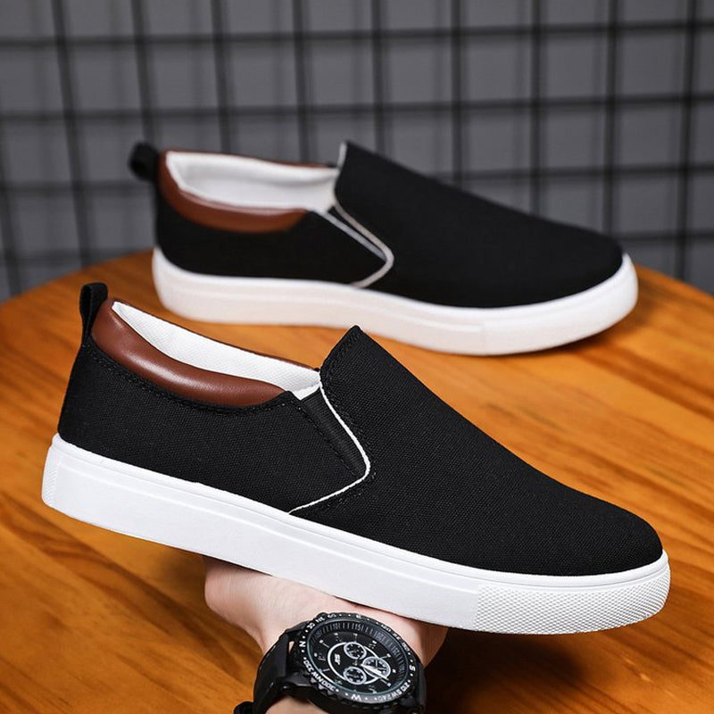 Men's Canvas Slip-On Shoes