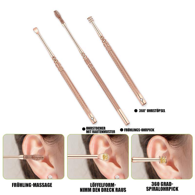 Stainless Steel Ear Cleaners (6 Sets)