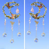 PrismaVibe Enchanted Crystal Catcher | Magical Moon and Star Light Decor for Home Interiors