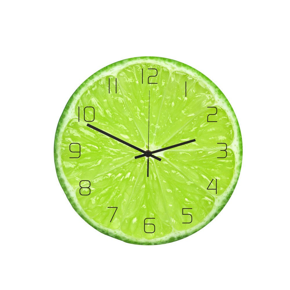 Fruit Fiesta Wall Clock - Cheerful Decoration for Your Space