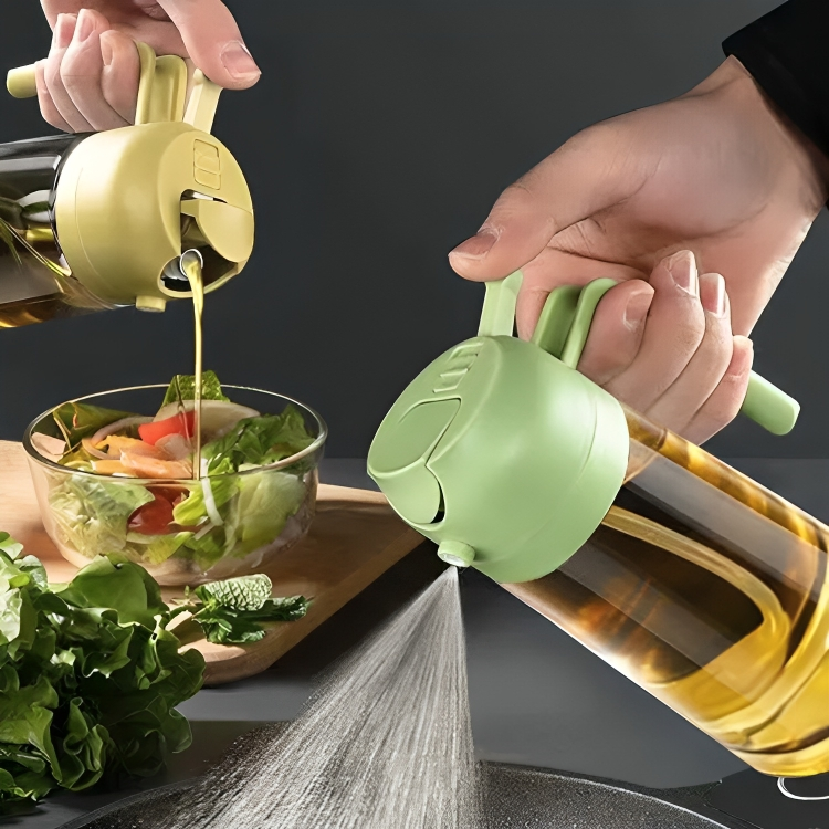 GourmetSpray Elite Oil Dispenser | Mess-free cooking with controlled oil sprayer for healthy meals