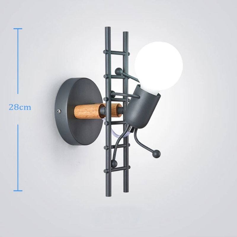 GlowClimb Designer Sconce | Unique staircase wall lamp for cozy bedrooms and living rooms