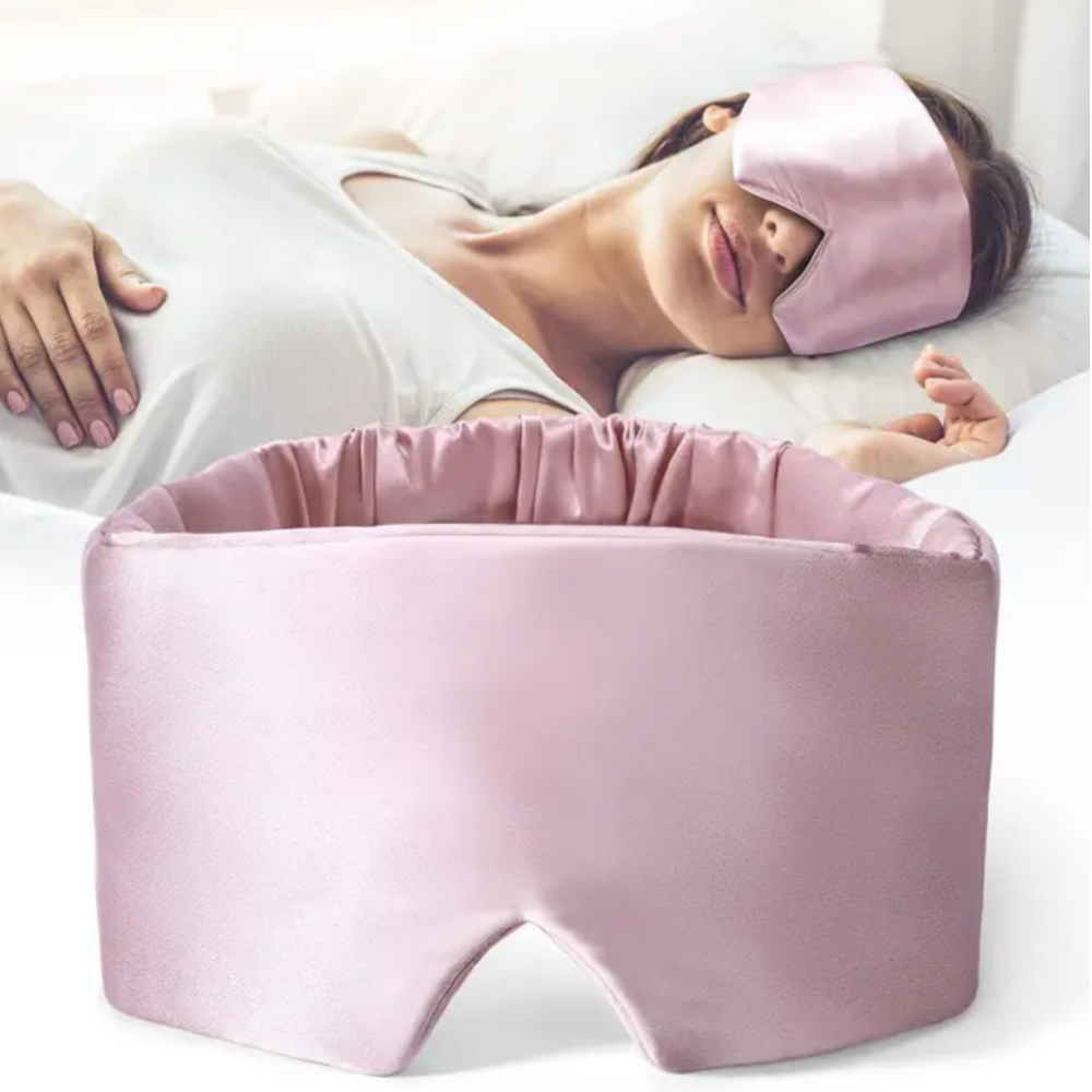 Luxury Sleep Mask Made from Pure Mulberry Silk – LunaPure