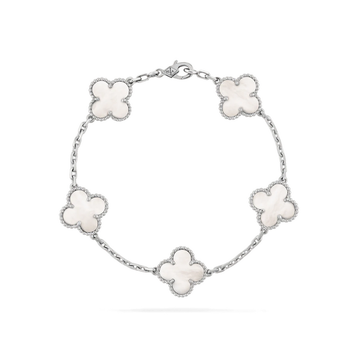 Lana Charm Clover Bracelet - Subtle Elegance for Every Occasion