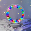 AuraGlow Premium Crystal Lamp | Mood-enhancing nightlight with sleek design and USB power