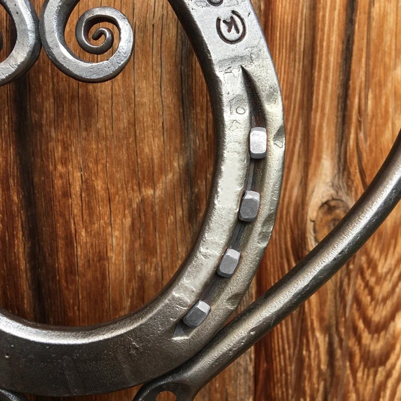 Wind Chime – LuckLove – recycled horseshoe – handcrafted pendant