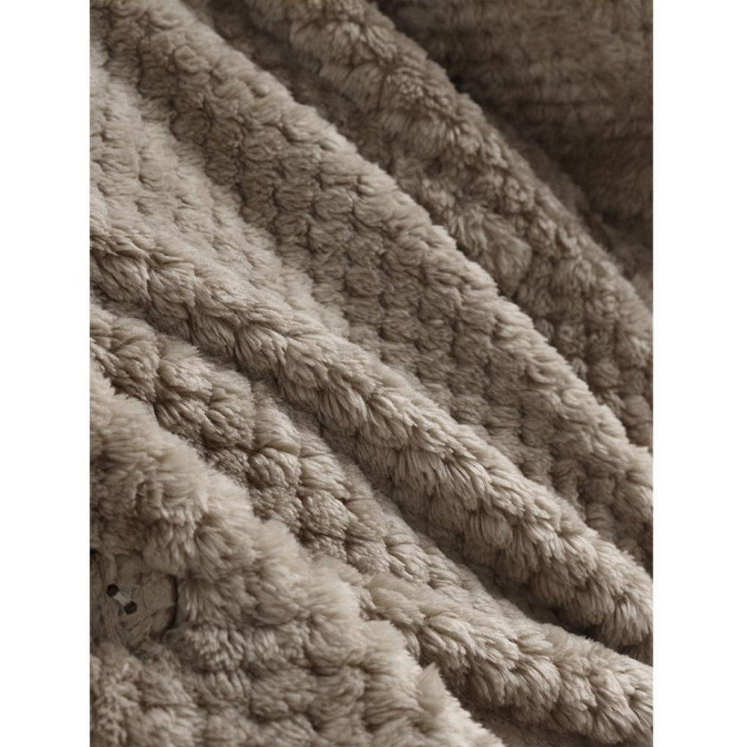 StyleCrest Premium Fleece Jacket | Reversible Hooded Coat with Flattering Fit and All-Season Comfort