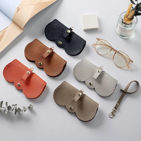 Soft Leather Sunglasses Case