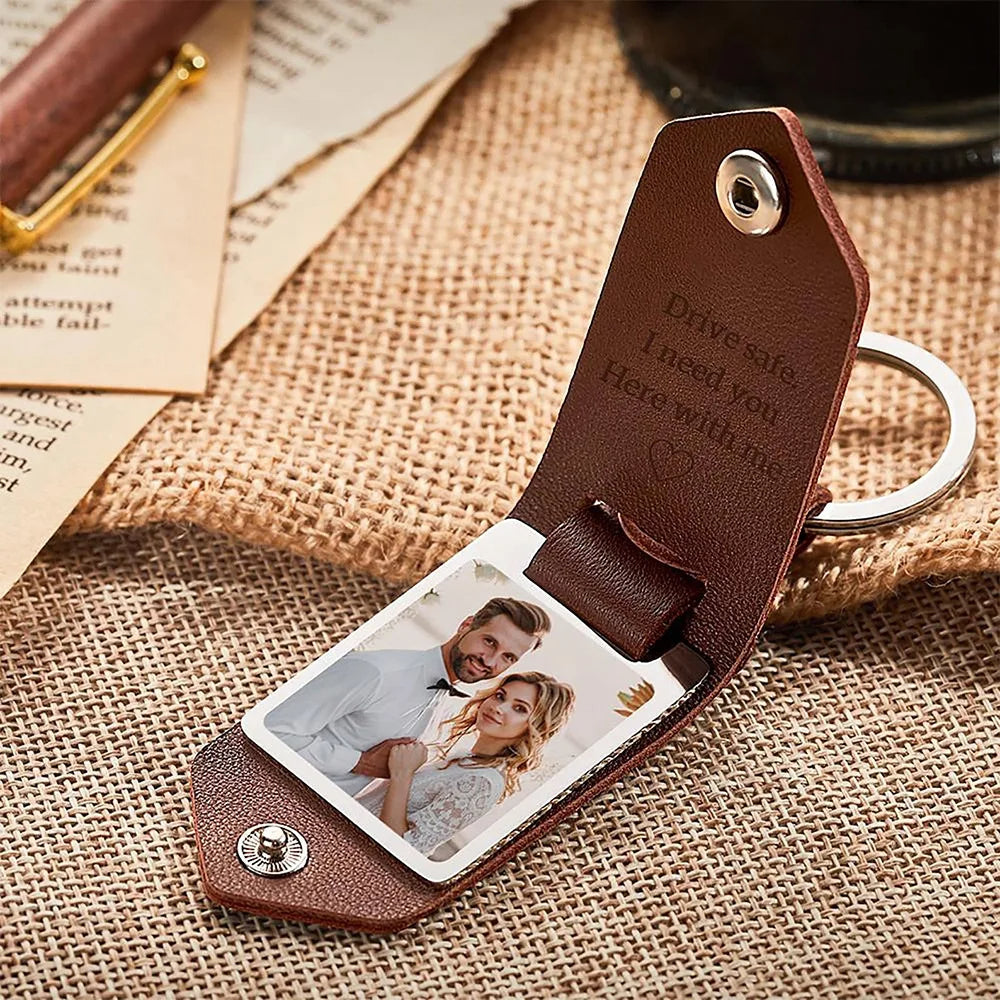 LoveForge Engraved Keychain Charm | entimental Couple’s Gift for Special Occasions