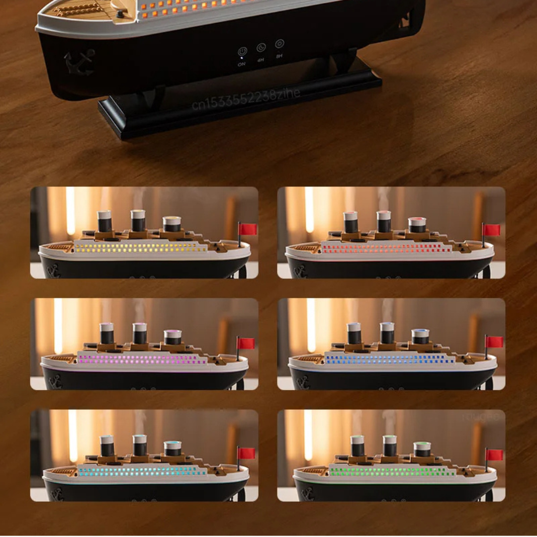 VapoCruise Aromatherapy Diffuser | Premium humidifier with relaxing mist and ambient LED glow