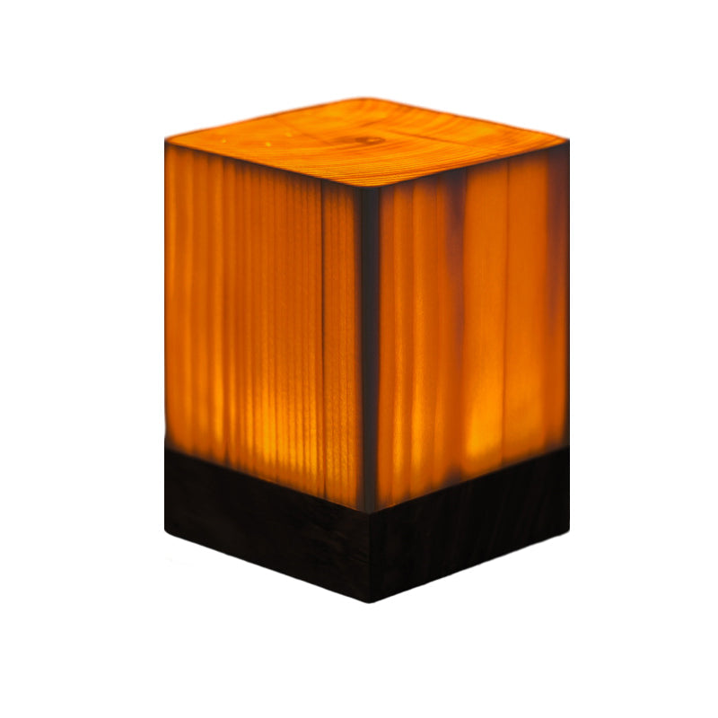 Stylish LED Table Lamp – WoodGlow