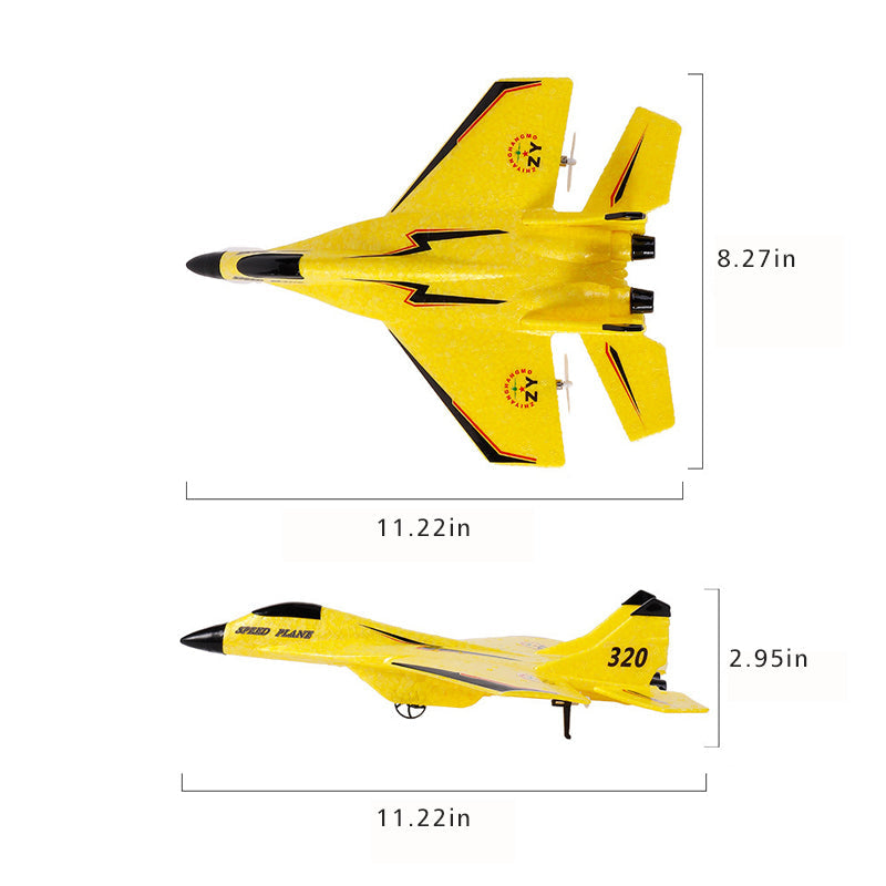 Powerful Remote-Controlled Plane - For the Adventurous Pilot