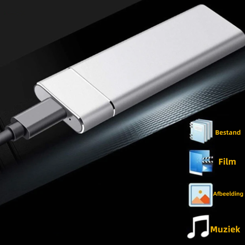 Ultra-fast external portable hard drive