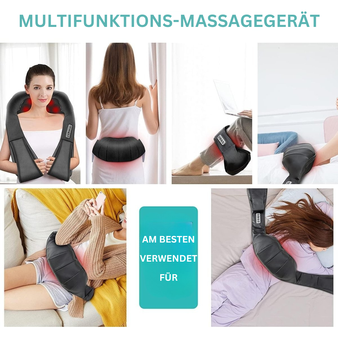 Shiatsu Massage Cushion with Infrared - FlowRelief