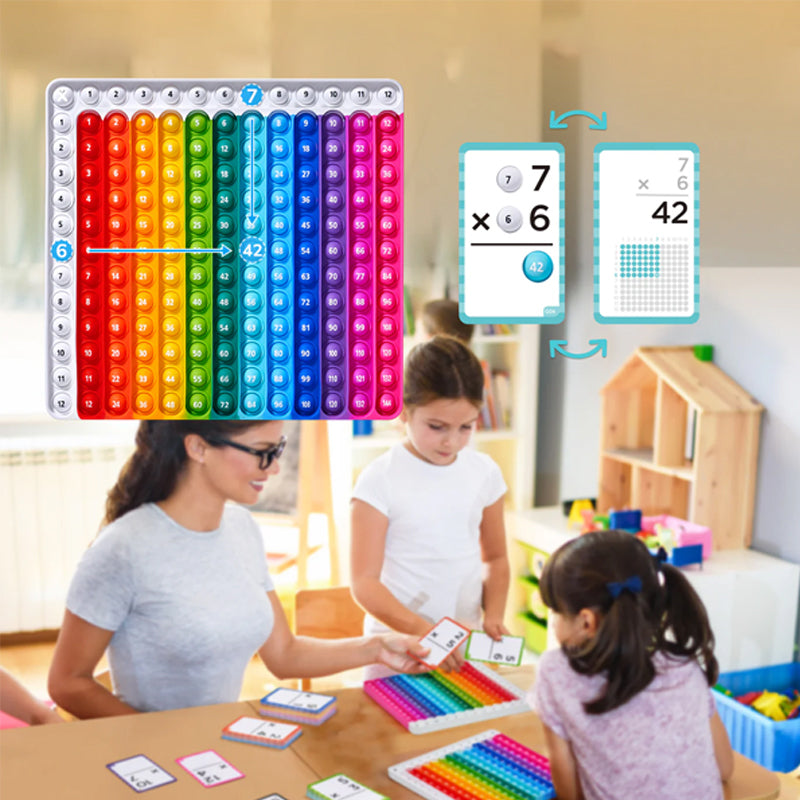 Interactive Maths Learning Cards for Children – Learn to Calculate Playfully