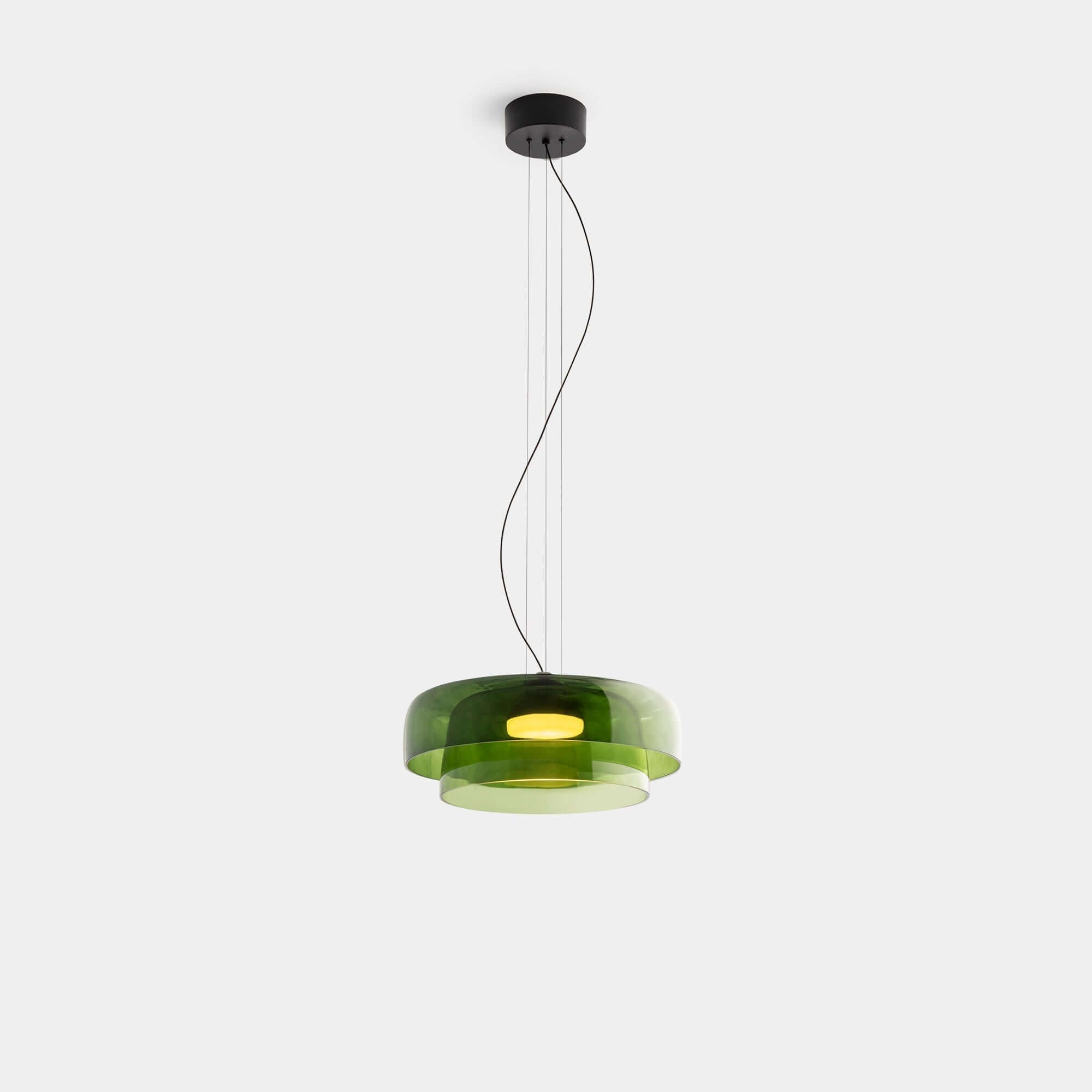Norwegian Glass Pendant Lamp - Unique Design