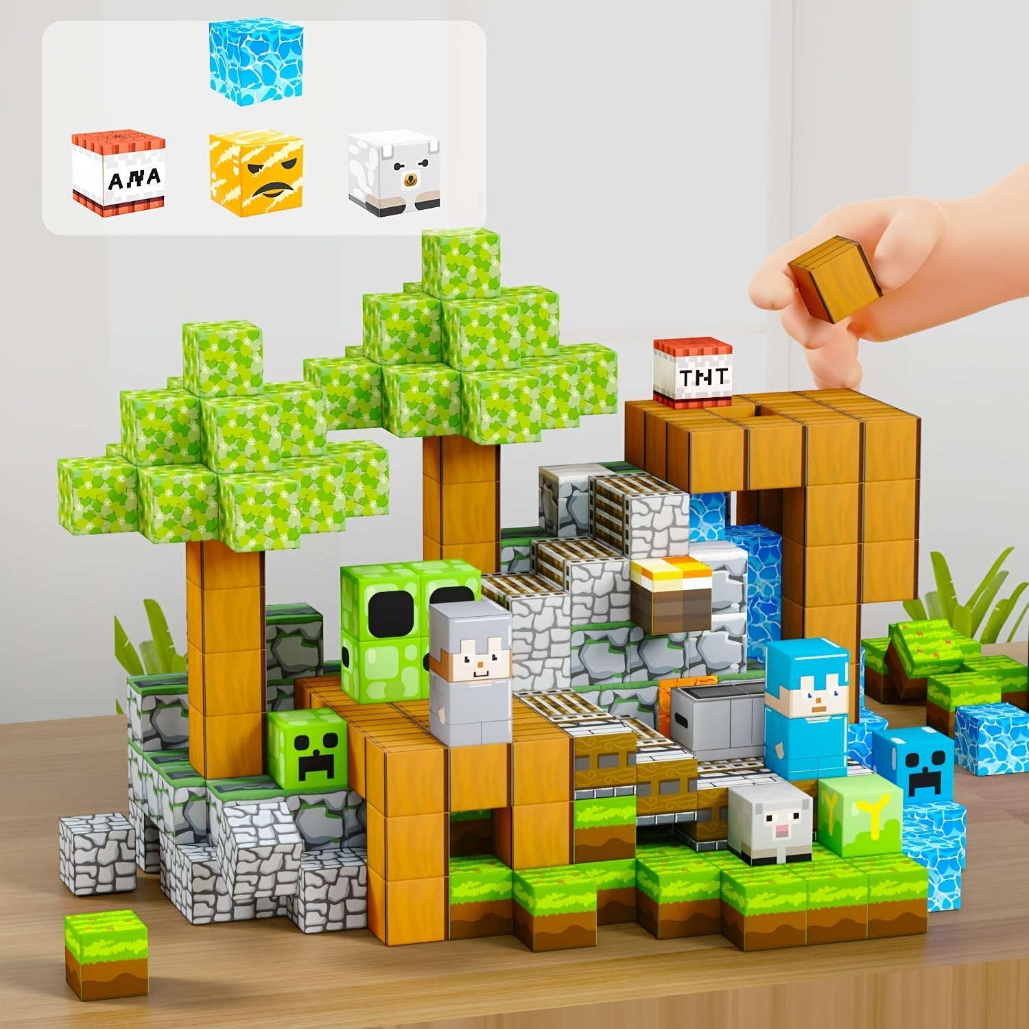 Magnetic Builder Set - Creative and Educational Building for Children