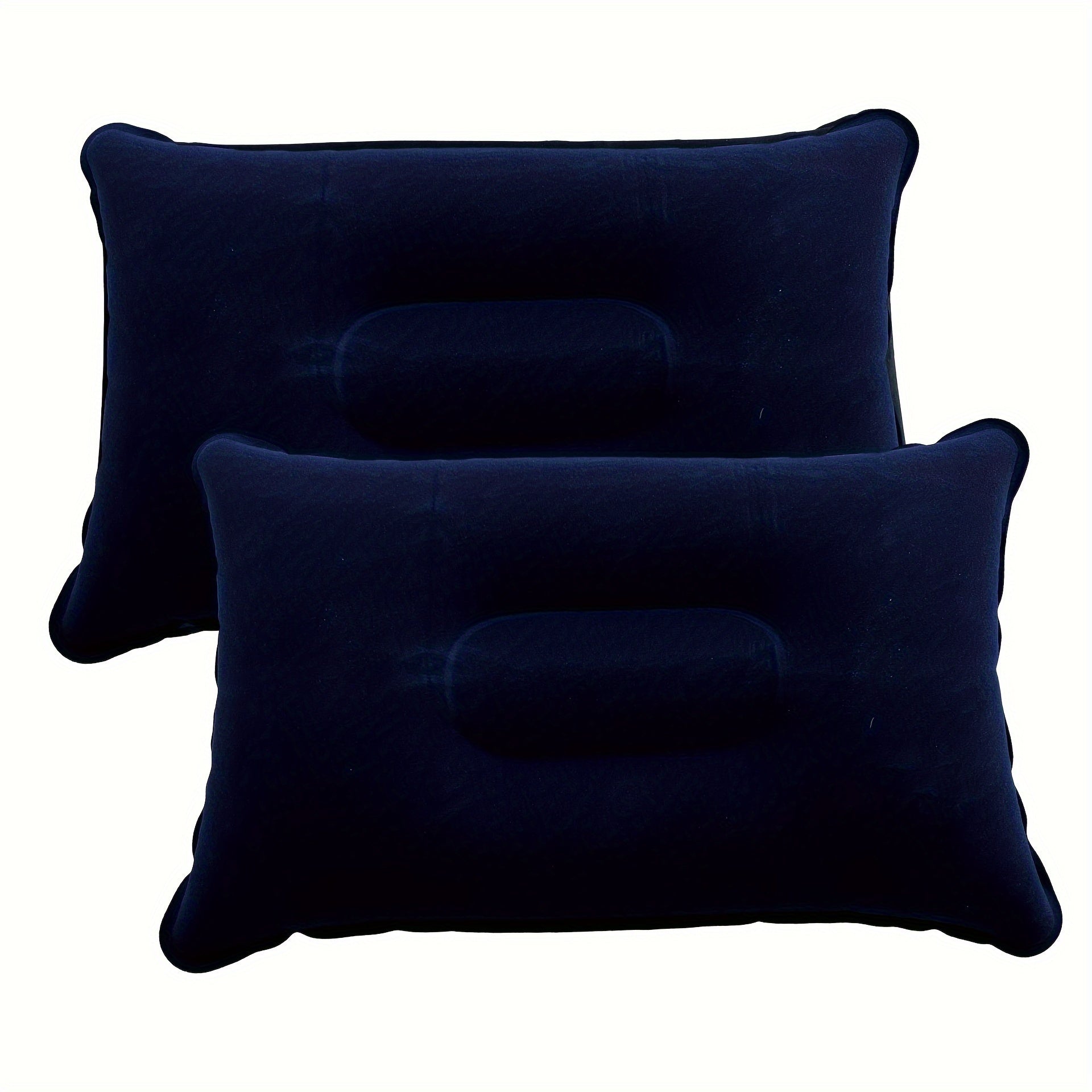 Inflatable Cushions for Camping and Travel - Set of 2 Soft, Portable Cushions