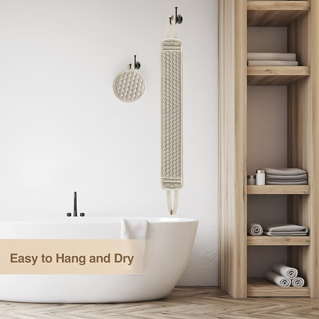 Comfortable Deep Cleansing Back Scrubber – Practical and Refreshing