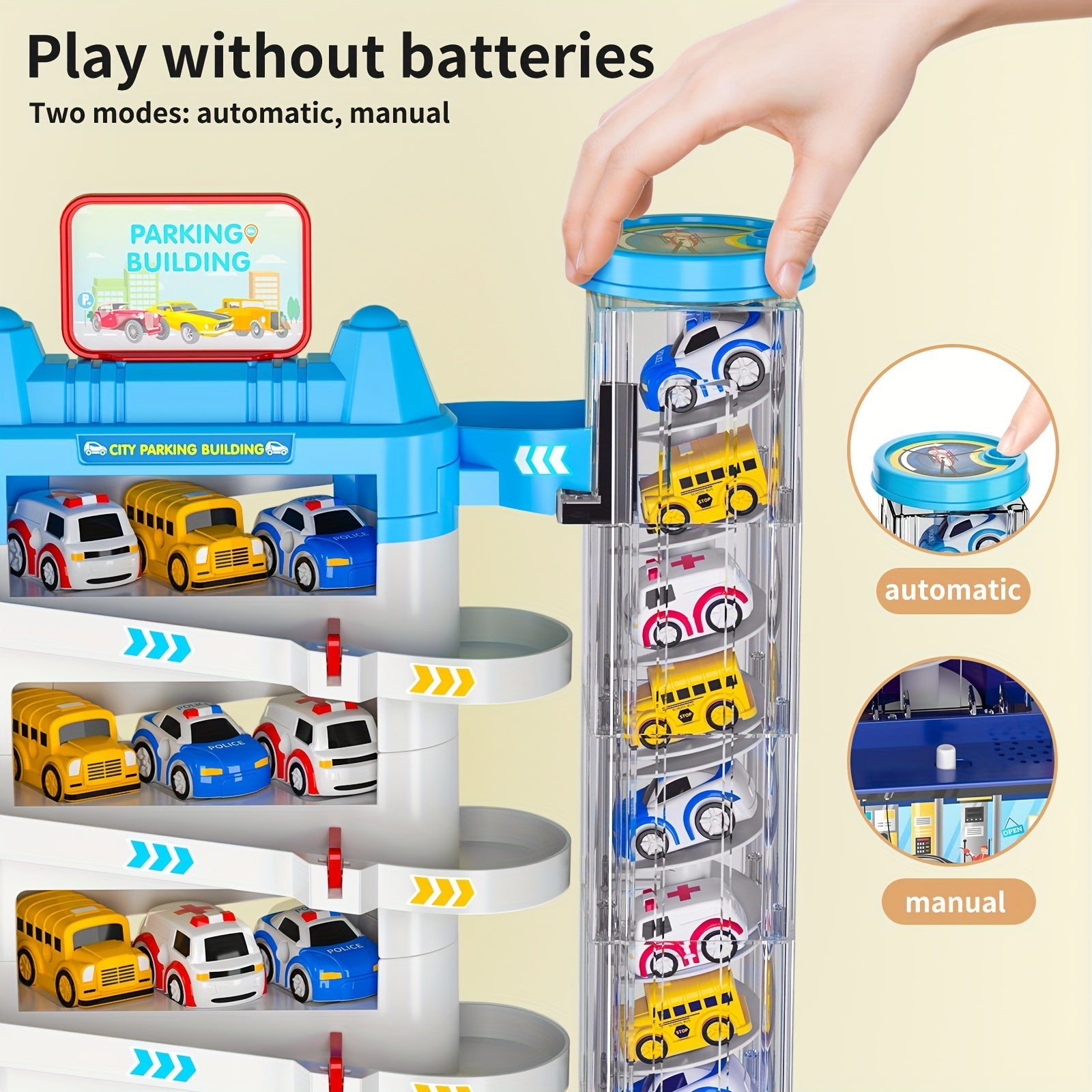 DIY Car Parking Garage - For Endless Playtime